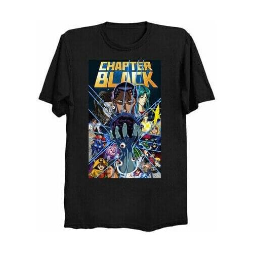 Infinity Yu Yu Hakusho Dark Tournament x Infinity Gauntlet Comic Black T-Shirt