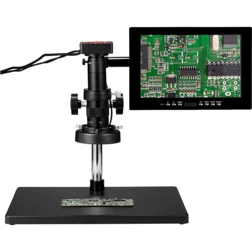 38 million pixel HDMI / USB digital video industrial electron microscope camera magnifier inspection and repair