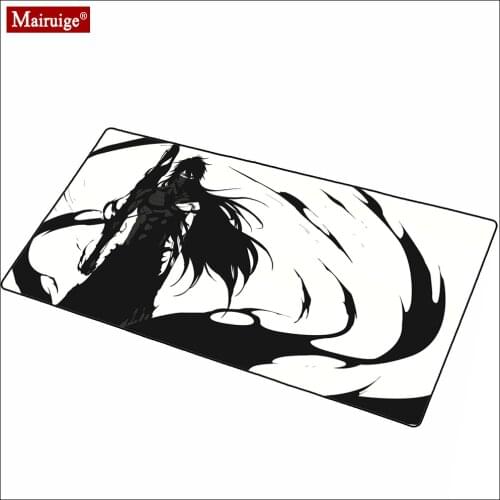 Anime Kurosaki Ichigo Mouse Pad XXL 3mm DIY Custom Persona Best Game Mat Large Game Logo Mousepad 60x30cm Gaming 900x400mm