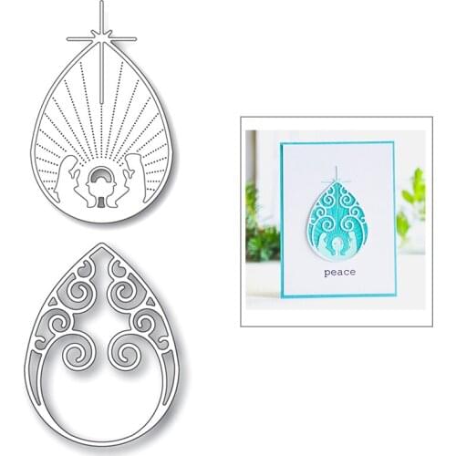 2020 New Christian Our Lady Jesus Silhouettes Metal Cutting Dies For Cut Paper Making Greeting Card Album Scrapbooking NO Stamps