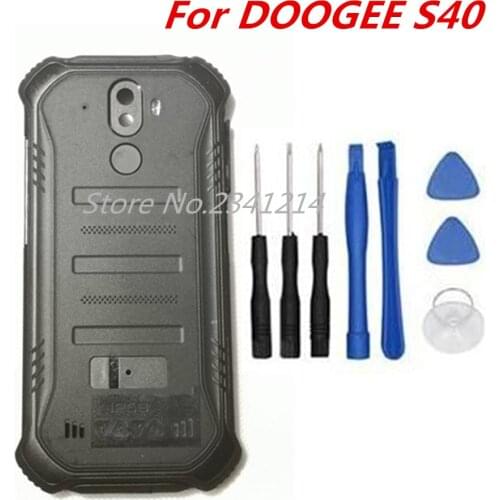 For DOOGEE S40 New Original 5.5inch Battery Cover Back Shell Housings Case Repair Frame Replacement For DOOGEE S40
