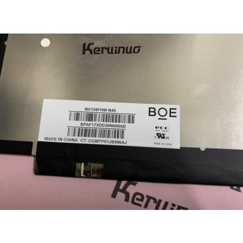 New original Screen for NV156FHM-N45 NV156FHM 15.6"LED IPS 1920*1080 NV156 Narrow Edge 100% Compatible