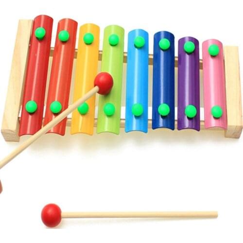 Factory direct wooden beat octave music LCM03 infant early childhood wood instrument musical instrument toys