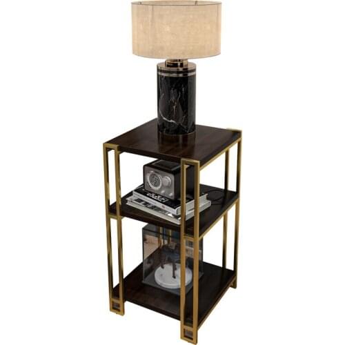 Rectangular Sofa Side Table, Small Coffee Table, Modern Minimalist Paint Side Table, Home Living Room, Light Luxury Corner Table