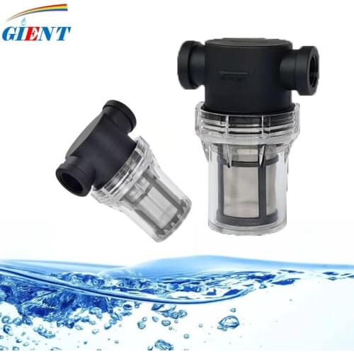 1/2'' 3/4'' 1'' 100 Mesh Garden Filter Plastic Transparent Irrigation System Impurity Filter Aquaculture Household Water Filter