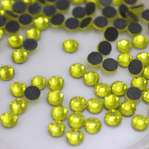 288 pcs/lot SS16 4mm hotfix rhinestone Hot drilling flat back DIY clothes/garment accessories