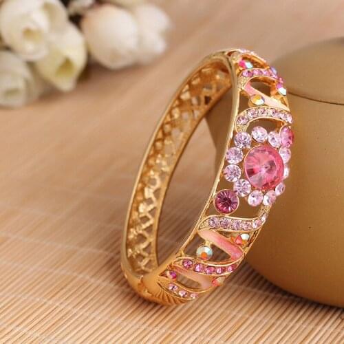 Jewelry cloisonne national wind restoring ancient ways is 24 k crystal bracelet accessories wholesale and direct sales