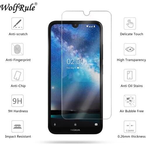 Screen Protector For Nokia 2.2 Glass Hardness Protective Tempered Glass For Nokia 2.2 Phone Glass For Nokia 6.2 7.2 4.2 2.3 5.3