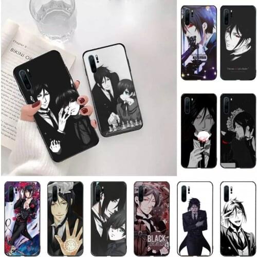 Anime Black Butler Phone Case For Huawei Mate 10 20 Lite Pro Nova 5t Honor 8a 8x 9x 20 10 10i