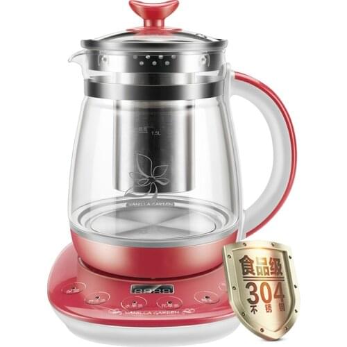 Electric kettle Raise the body pot multi-function fully automatic thickening glass electric to boil 1.5L litre fruit tea flower