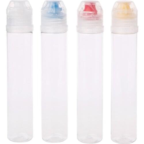 Kitchen Plastic Squeeze Bottle Condiment Dispenser For Salad Sauce Ketchup Honey #20/17L