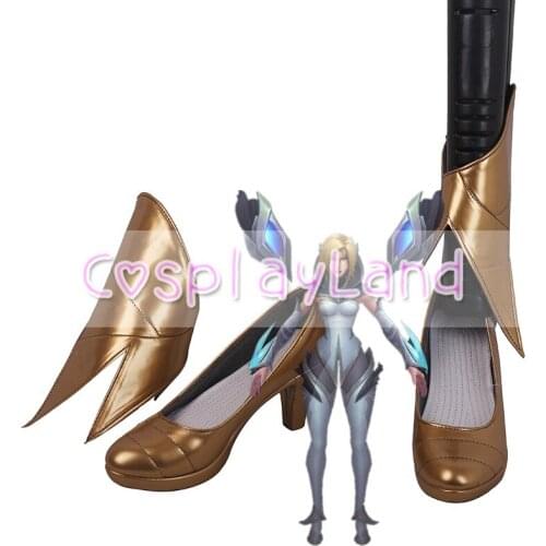 LOL IG Daughter of the Void Kaisa Cosplay Boots Shoes Women Shoes Game Costume Customized Accessories Halloween Party Shoes