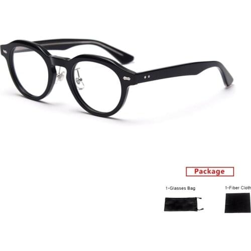 Mimiyou Acetate Retro Womens Glasses Frame Rivet Men Computer Eyewear Optical Myopia Eyeglasses Frame Brand Design oculos