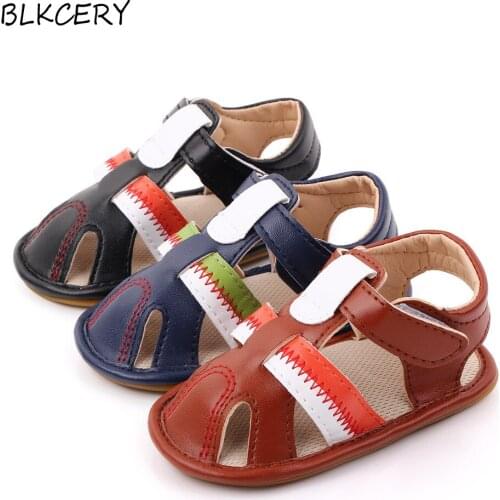 Fashion Baby Boy Sandales Newborn Bebes Summer Shoes Toddler Footwear for 1 Year Trainers Infant Leather Sandalen Accessories
