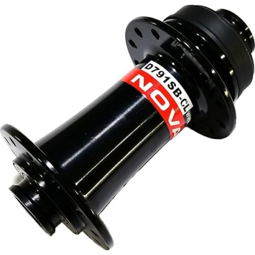 Novatec D791SB-CL Center Lock MTB XC AM Front Hub J-Bend QR 9×100mm Thru Axle TA 12×100mm 15×100mm 24H 28H 32H
