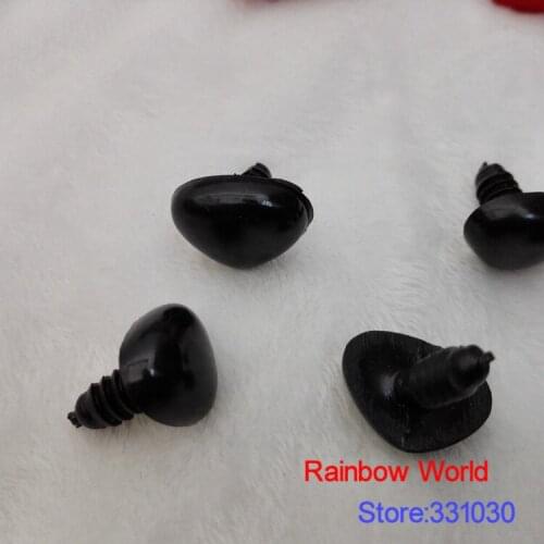 18*14mm plastic reddish round nose for stuffed toy teddy Bear Animal Puppet Making Handmade DIY accessories 30 pcs/lot