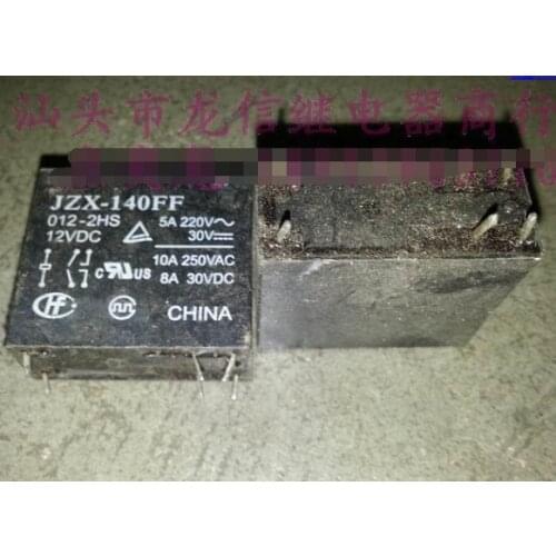 Relays JZX-140FF 012-2HS G2R-2A-12V
