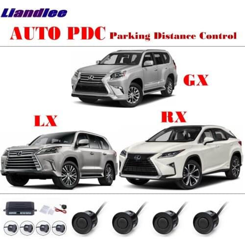 Car PDC Parking Distance Control For Lexus GX/LX/RX AUTO Parking Sensors System Reverse Camera HD Display