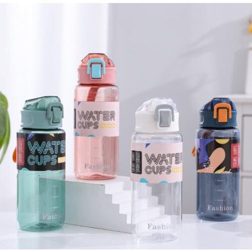 PP Water Bottle Sport Outdoor Portable Kids Bottles with Lid Leakproof RR2095