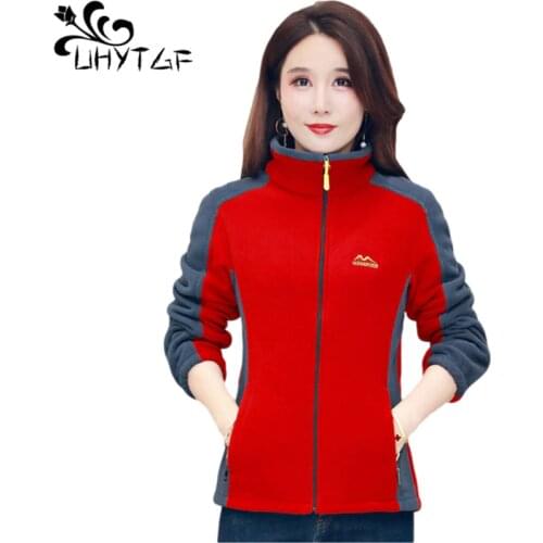 Женские флисовые толстовки UHYTGF China At AliExpress