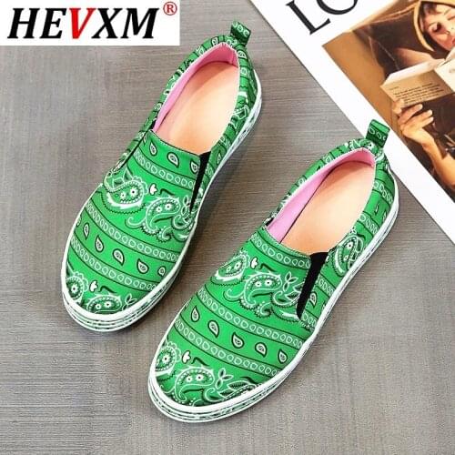 Woman Causal Flats Women Print Loafers 2020 Womens Leather Shoes Female Fashion Snakers Ladies Comfortable Vulcanized Plus Size