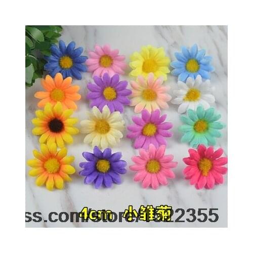 10/ pcs DIY simulation flowers silk flower bridal headdress flowers