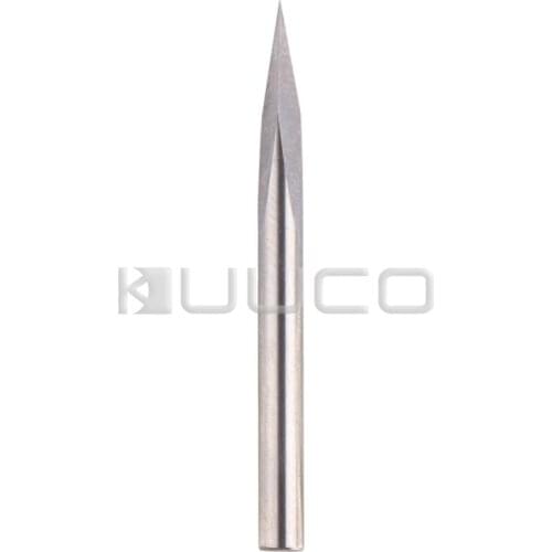 10 PCS/LOT 3-Edge Engraving Tools/Milling Cutters/CNC Bit/Drill Bits for Copper/Jade/Acrylic/Color Plates/PVC/MDF/PCB/Wood etc