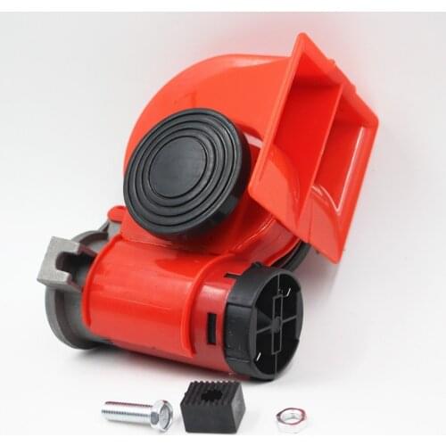 12V 130Db Snail Horn Air Horn For Car Boat Motorbike Van Truck Electric Pump Air Super Loud Horn Electricity Machine Horn