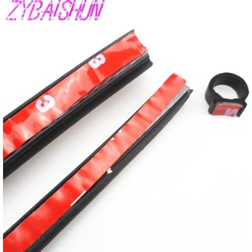 2-8 m car door sealant Big D Type waterproofsoundproofing sealant rubber seal strip for Skoda Octavia Fabia Rapid Superb Yeti