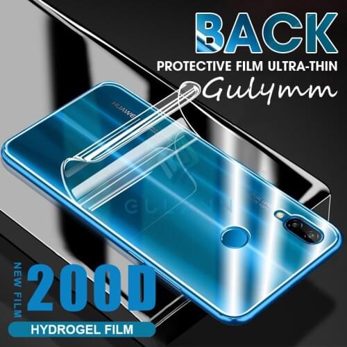 200D HD Full Cover Hydrogel Film For Huawei P30 P20 Honor 20 10 9X Lite Screen Protector For Mate 30 20 Pro P Smart Z Back Film
