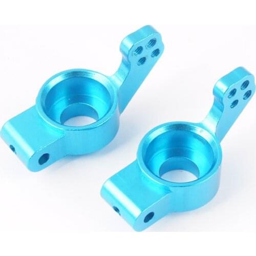 2PCS HSP 1:10 Upgraded Aluminum Alloy Rear Axle Base 102012 (02013) HSP Wheel Hub Carrier for 94106 94107 RC Cars Parts