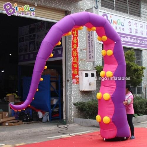 Customized Inflatable Purple Octopus Tentacles For Event Decoration / Giant Tentacle Balloons - BG-O0106