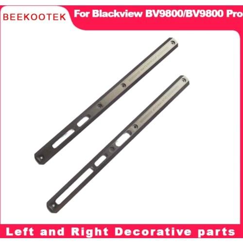 New Original BV9800 Pro Left and Right Decoration Parts Side Metal Replacement Parts For 6.3 inch Blackview BV9800 Pro Cellphone