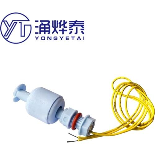 YYT PP plastic small float switch liquid level switch water level open liquid level sensor anti-corrosion acid and alkali 52MM