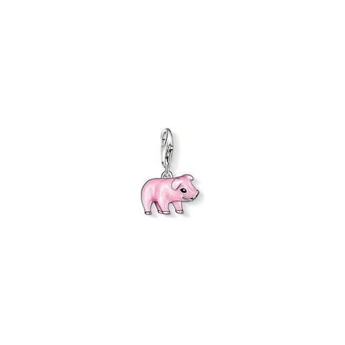 Trendy Pink Pig Good Luck Diy Animal Charms Fit Bracelets & Neckalce Making Jewelry For Women SCH0124