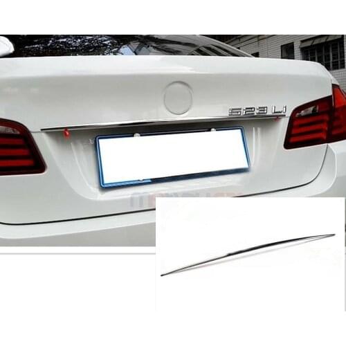 Rear Door Trunk Lid Cover Trim Sticker For BMW 5 series f10 520i 525li 2010-2017