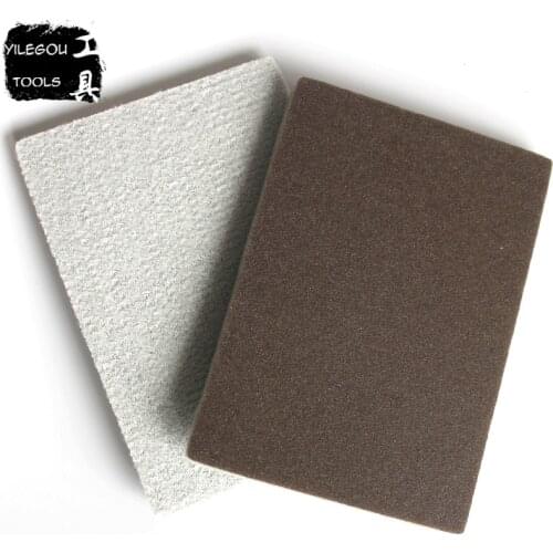 5 Pieces 70*100mm Sponge Sandpaper, Mobile Phone Shell Grinding Sandpaper, 70 x 100mm Cotton Sanding Paper, Dry-wet Dual-purpose