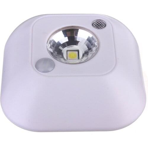 New Infrared PIR Motion Sensor LED Ceiling Night Light Battery Powered Porch Lamp