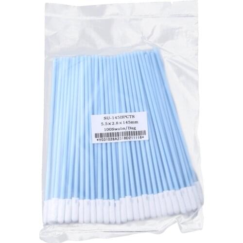 Disposable Headphone Cotton Swabs, Professional Dust-Free Cleaning Swab for Phone Charging Port,Headphones, 100pcs