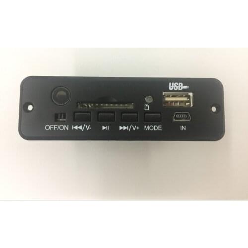 DC5V 4.0 Bluetooth MP3 WAV APE AUX audio decoder board with amplifier 3w x 2w suitable for audio DIY