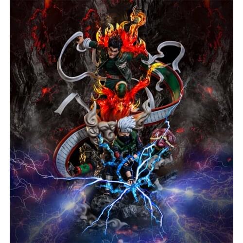 Presale Surge Studio Bonded Friendship Duo Kakashikaii GK Limited Edition Handmade Resin Statue Figure Model