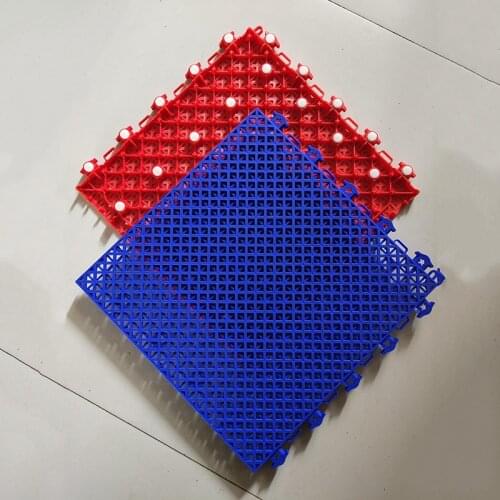 Professional Sports Basketball Court Interlocking Floor Tiles Mats High Elasticity Buffer Outdoor Non-slip Splicing Floor Tiles