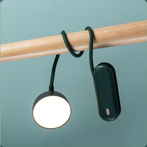 LED Table Lamp USB Rechargeable Reding Light 360 Degree Table Lamp Stepless Dimmable Wireless Desk Night Light