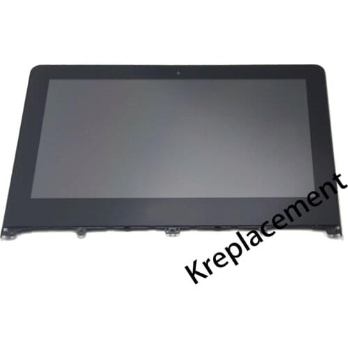 For Lenovo Yoga 300 11.6 inch LED LCD Screen +Touch Digitizer Glass Assembly Replacement with Frame 1366*768 HD B116XTN02.3