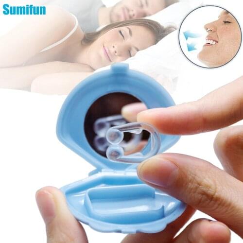 1pcs Anti Snore Nasal Dilator Soft Silicon Stop Snoring Device Night Sleep Nose Clip Device Effectively Anti Snoring Nose Vents
