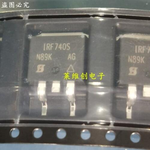 100% New&original IRF740S IRF740STRLPBF IRF740SPBF TO-263