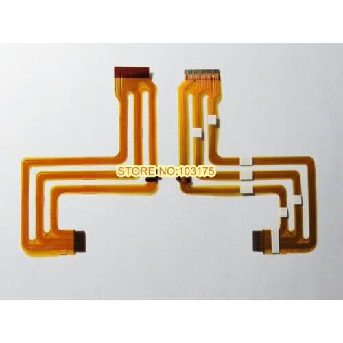 2PCS LCD Flex Cable For Sony DCR-DVD203E DCR-DVD403E DCR-202E DVD703E