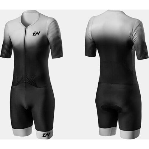 2021 summer mens cycling skinsuit trisuit triathlon cycling jersey ciclismo swimming running MTB bike clothing one-piece