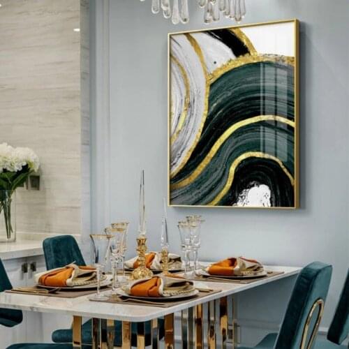 3 PCS United Home DIY Diamond Decorative Painting Painting Oil Painting Spray Painting Abstract Geometry Wall Home Decoration