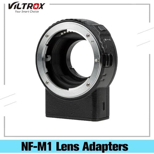 Viltrox NF-M1 Auto Focus Lens Adapter For Nikon F-mount Lens To M4/3 Camera For Panasonic Olympus BMPCC